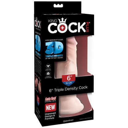 KING COCK - GODE TRIPLE DENSITÉ 15 CM - 7eme ciel