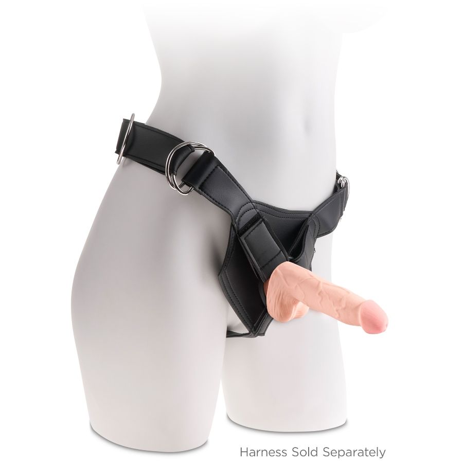 KING COCK - GODE TRIPLE DENSITÉ 14 CM - 7eme ciel