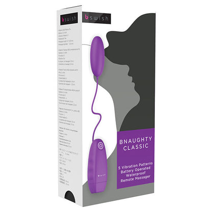 B SWISH - BNAUGHTY CLASSIC BULLET VIBRANT VIOLET - 7eme ciel
