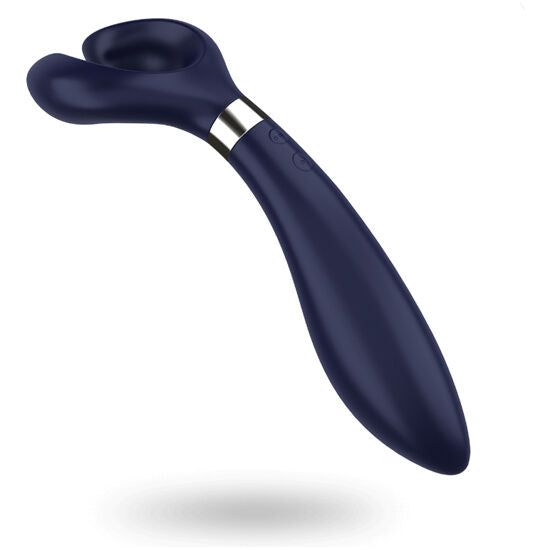 SATISFYER - ENDLESS FUN MULTI VIBRATEUR 3 BLEU - 7eme ciel