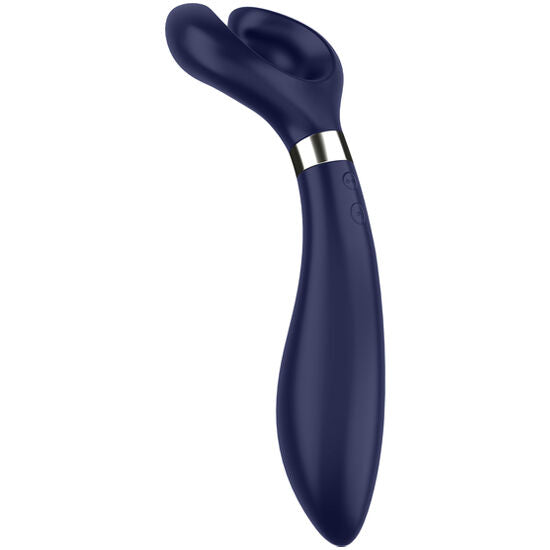 SATISFYER - ENDLESS FUN MULTI VIBRATEUR 3 BLEU - 7eme ciel