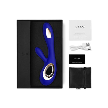 LELO - SORAYA WAVE VIBRATEUR RABBIT BLEU NUIT - 7eme ciel