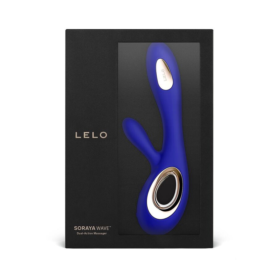 LELO - SORAYA WAVE VIBRATEUR RABBIT BLEU NUIT - 7eme ciel