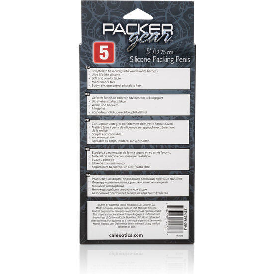 CALEXOTICS - EMBALLAGE SILICONE PÉNIS 12.75 CM CARAMEL - 7eme ciel