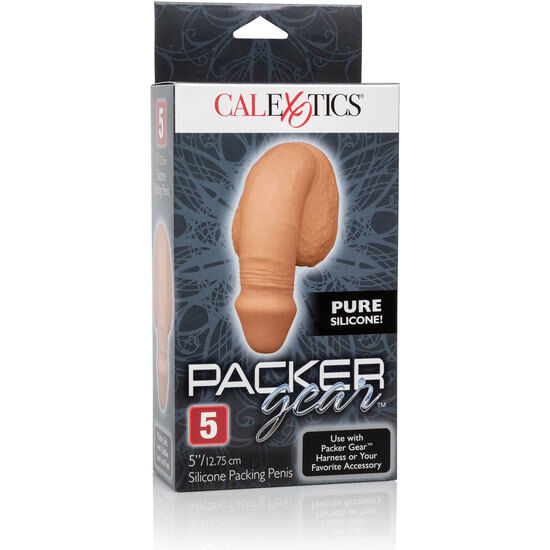 CALEXOTICS - EMBALLAGE SILICONE PÉNIS 12.75 CM CARAMEL - 7eme ciel