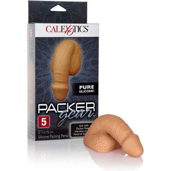CALEXOTICS - EMBALLAGE SILICONE PÉNIS 12.75 CM CARAMEL - 7eme ciel