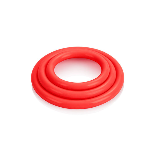 CALEXOTICS - JEU DE TROIS ANNEAUX ROUGE - 7eme ciel