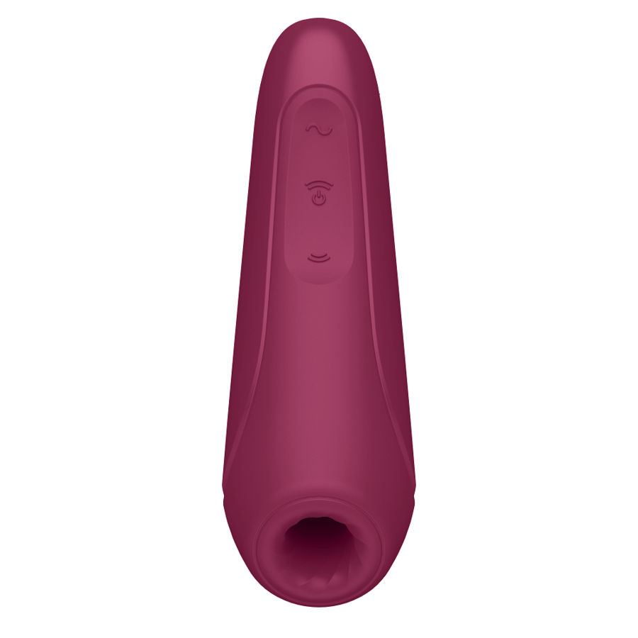 SATISFYER - CURVY 1 + ROUGE ROSE - 7eme ciel