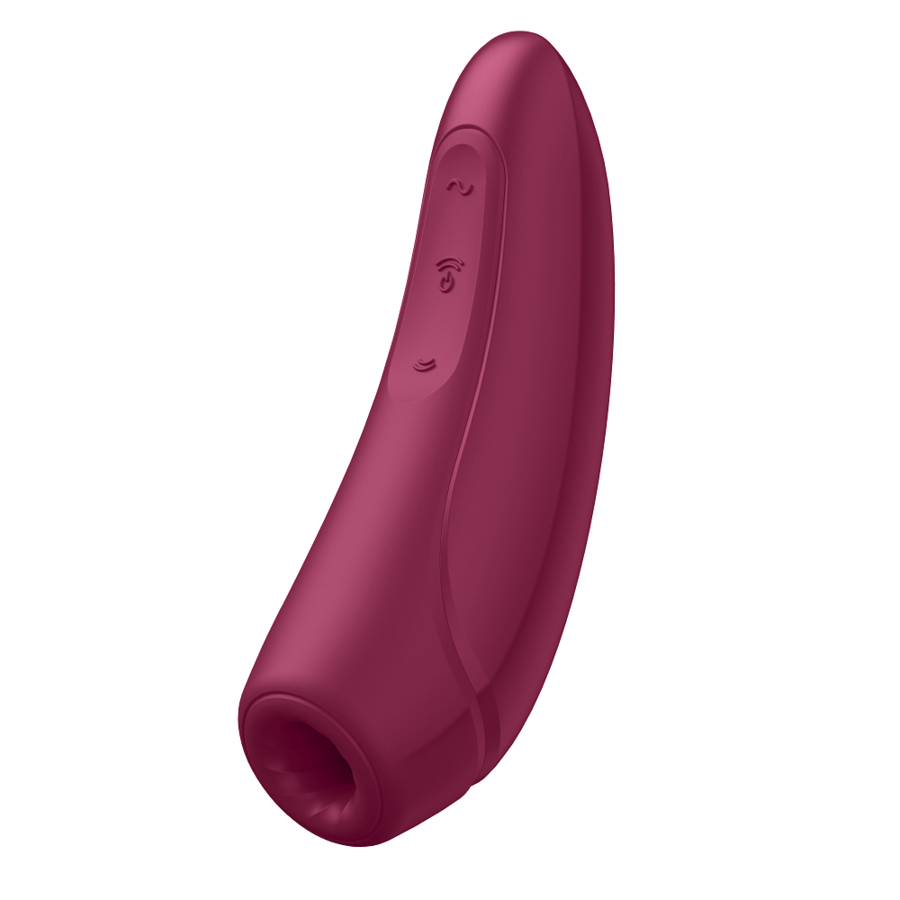SATISFYER - CURVY 1 + ROUGE ROSE - 7eme ciel