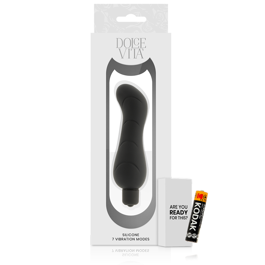 DOLCE VITA - G-SPOT BLACK SILICONE - 7eme ciel
