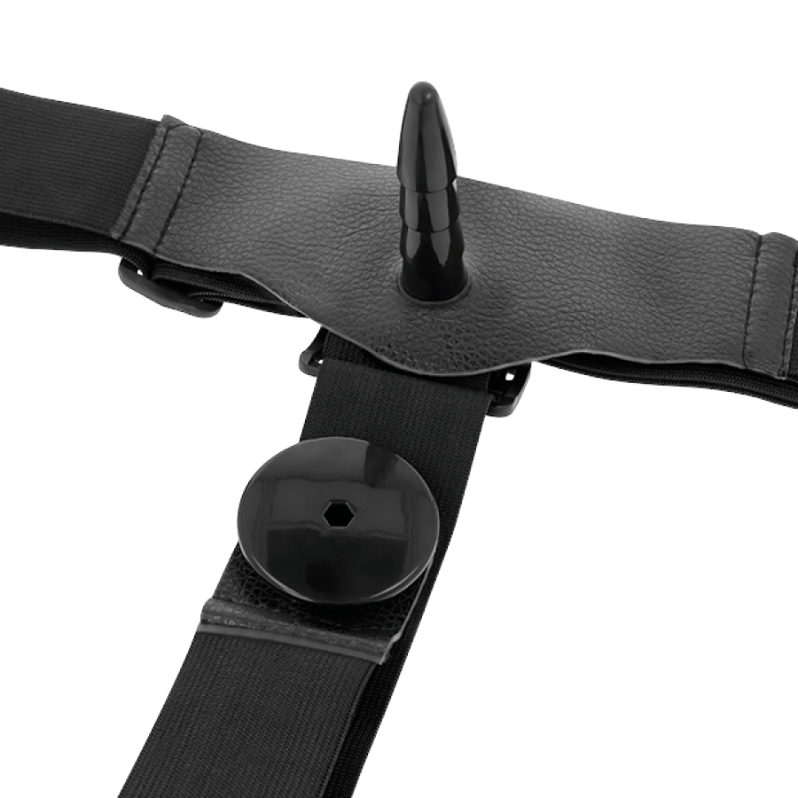 HARNESS ATTRACTION - RODNEY VIBRATEUR DOUBLE PENETRACI N 18 CM -O- 3.5 CM - 7eme ciel