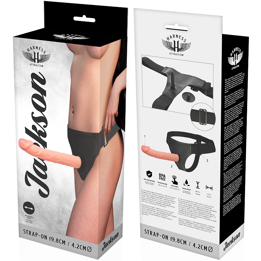 HARNESS ATTRACTION - RNES JACKSON 19.8 CM -O- 4.2 CM - 7eme ciel