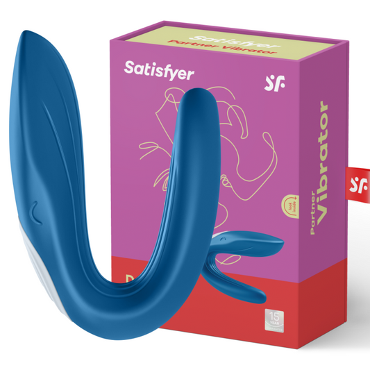 SATISFYER - PARTNER TOY WHALE VIBRATOR STIMULANT LES DEUX PARTNERS ÉDITION 2020 - 7eme ciel