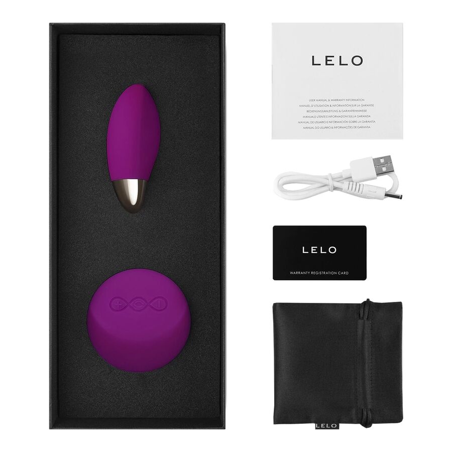 LELO - OEUF DE MASSAGE LYLA 2 INSIGNIA DESIGN EDITION DEEP ROSE - 7eme ciel