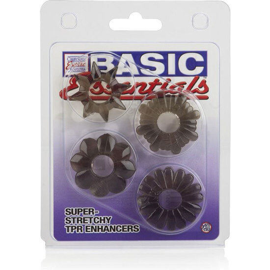 CALEXOTICS - PAQUET DE 4 ESSENTIELS DE BASE - 7eme ciel