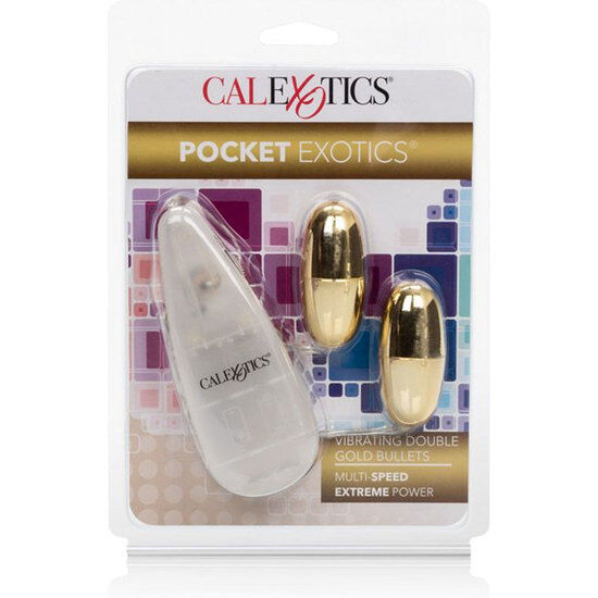 CALEXOTICS - BALLES VIBRANTES DUO OR - 7eme ciel