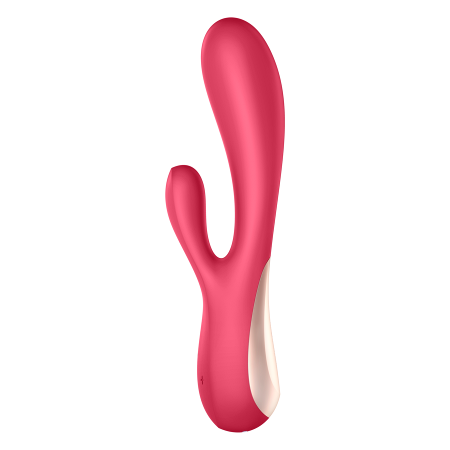 SATISFYER - MONO FLEX ROUGE AVEC APPLICATION - 7eme ciel