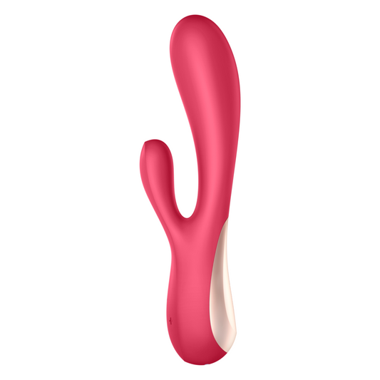 SATISFYER - MONO FLEX ROUGE AVEC APPLICATION - 7eme ciel