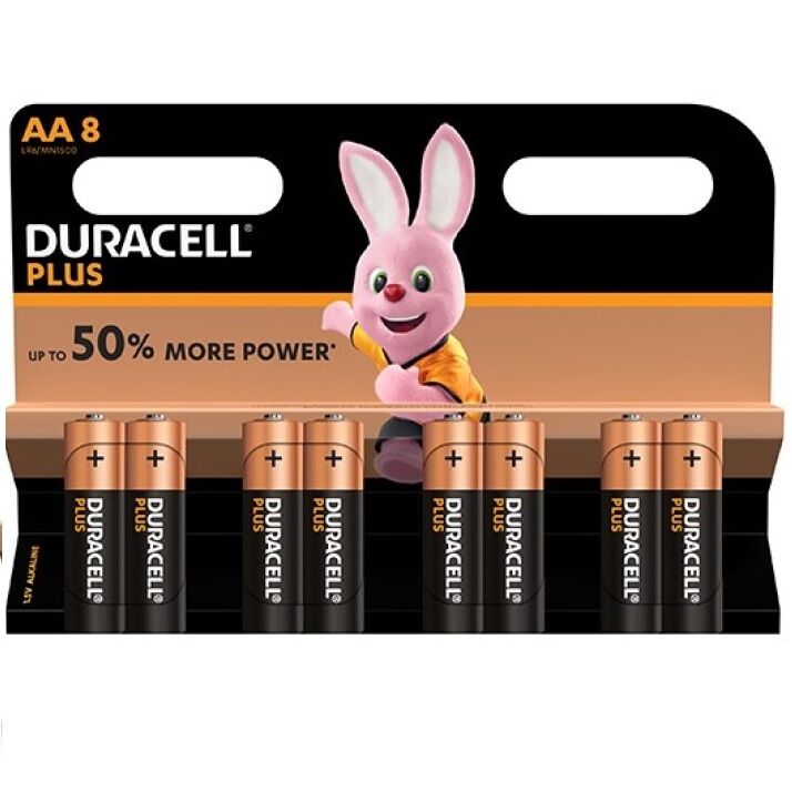DURACELL - BATTERIE PLUS POWER AA LR6 8UNITÉS - 7eme ciel