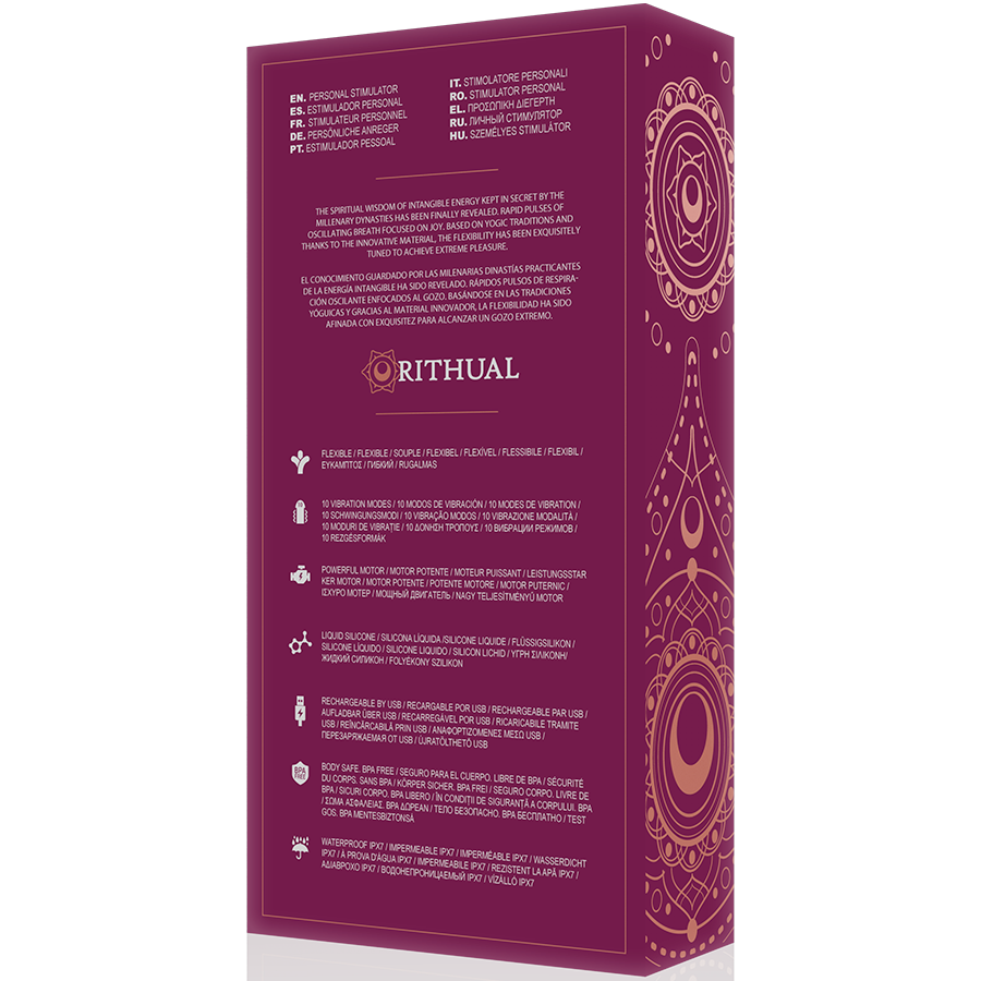 RITHUAL - STIMULATEUR KRIYA RECHARGEABLE ORCHIDÉE POINT-G - 7eme ciel