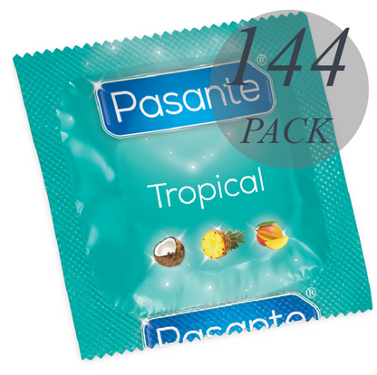 PASANTE - LES PRÉSERVATIFS SAVEURS TROPICALES 144 UNITÉS - 7eme ciel