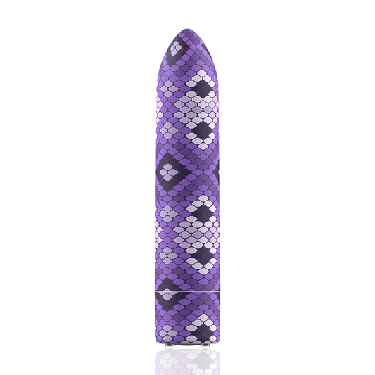 CUSTOM BULLETS - RECHARGEABLE SNAKE PURPLE MAGNETIC BULLET 10V - 7eme ciel