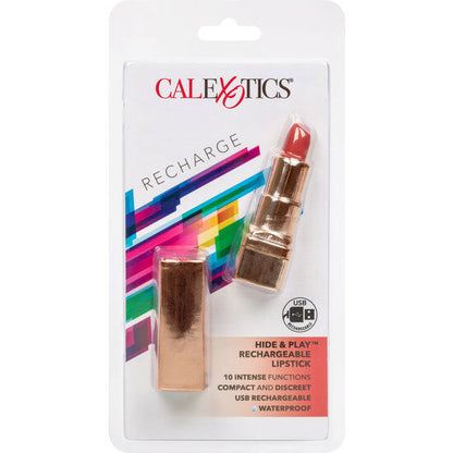 CALEXOTICS - BALA ROUGE LÈVRES RECHARGEABLE HIDE & PLAY ROUGE - 7eme ciel
