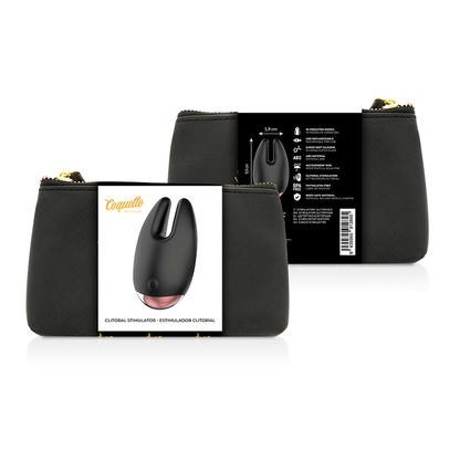 COQUETTE CHIC DESIRE - STIMULATEUR CLITORIAL NOIR / OR - 7eme ciel