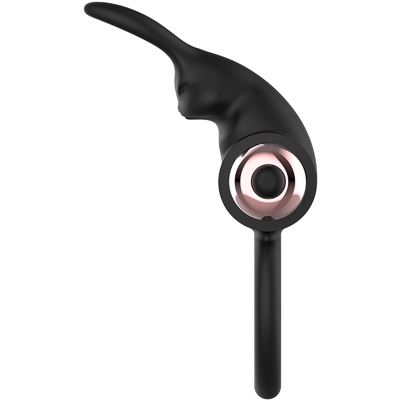 COQUETTE CHIC DESIRE - COCKRING AVEC VIBRATEUR NOIR/ OR - 7eme ciel
