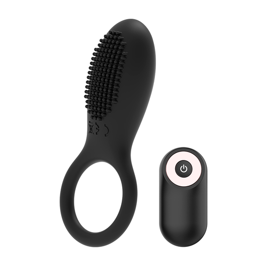 COQUETTE CHIC DESIRE - COCKRING TÉLÉCOMMANDE RECHARGEABLE NOIR/ OR - 7eme ciel