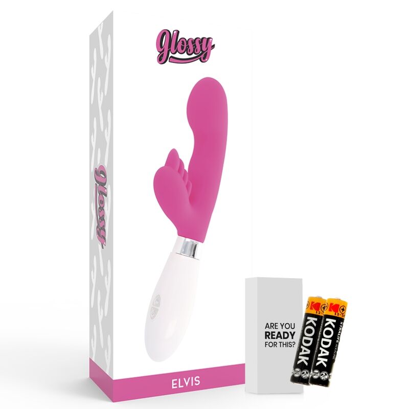 GLOSSY - LAPIN ELVIS ROSE - 7eme ciel