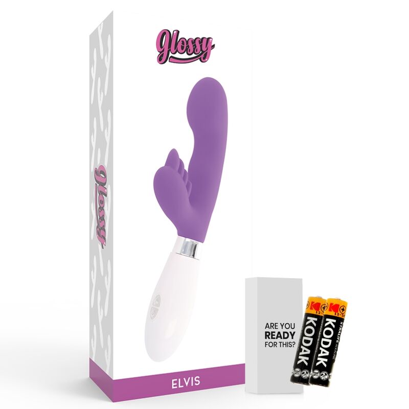GLOSSY - LAPIN ELVIS VIOLET - 7eme ciel