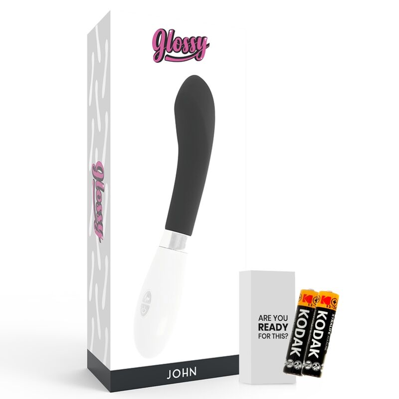 GLOSSY - JOHN VIBRATEUR NOIR - 7eme ciel