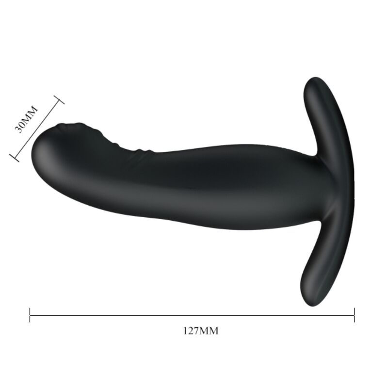 MR PLAY - MASSEUR DE PROSTATE NOIR RECHARGEABLE - 7eme ciel