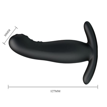 MR PLAY - MASSEUR DE PROSTATE NOIR RECHARGEABLE - 7eme ciel