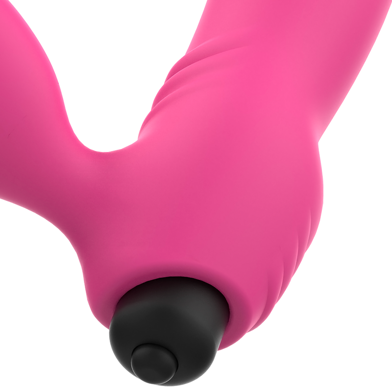 OHMAMA - VIBRATEUR BIX DOUBLE STIMULATION ÉDITION NOËL ROSE - 7eme ciel