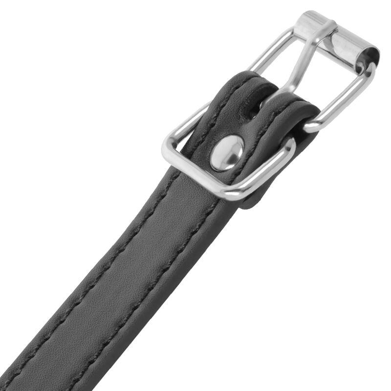 DARKNESS - ANNEAU PÉNIS AVEC SANGLE - 7eme ciel