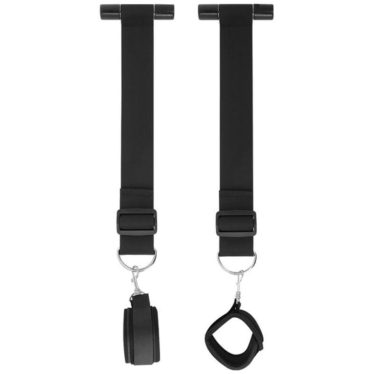 DARKNESS - MENOTTES DE PORTE DE BONDAGE - 7eme ciel