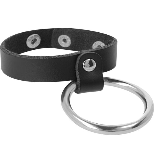 DARKNESS - ANNEAU MÉTALLIQUE POUR LE PÉNIS ET LES TESTICULES - 7eme ciel