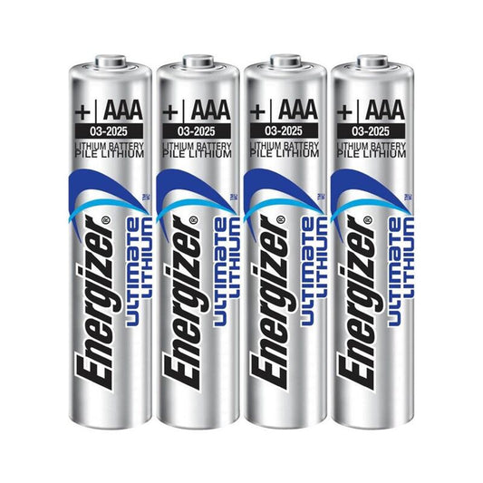 ENERGIZER - ULTIMATE LITHIUM AAA L92 LR03 1,5V *4 - 7eme ciel