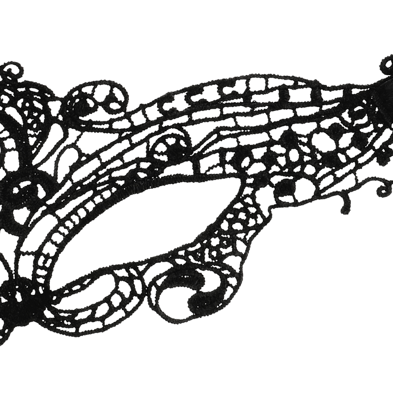 COQUETTE CHIC DESIRE - MASQUE FINE DENTELLE NOIRE - 7eme ciel