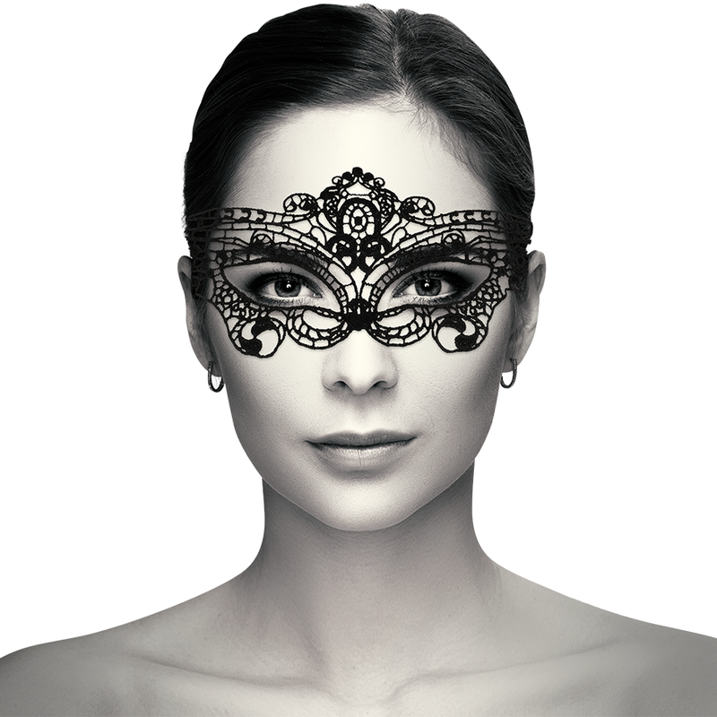 COQUETTE CHIC DESIRE - MASQUE FINE DENTELLE NOIRE - 7eme ciel