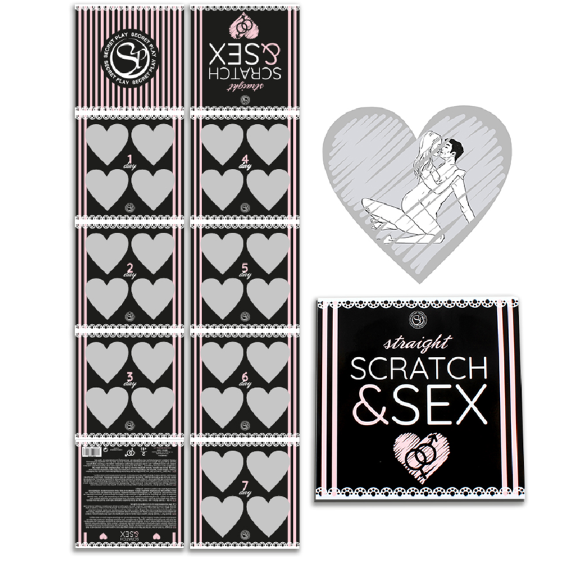 SECRETPLAY - JEU DE SCRATCH ET DE SEXE POUR COUPLES HAUTES (ES/EN/FR/PT/DE) - 7eme ciel