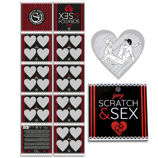 SECRETPLAY - JEU SCRATCH & SEX GAY COUPLES (ES/EN/FR/PT/DE) - 7eme ciel