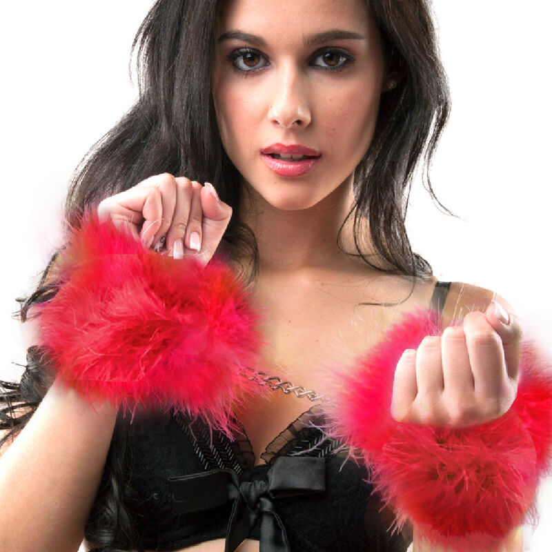 SECRETPLAY - MENOTTES MARABOU ROUGE - 7eme ciel