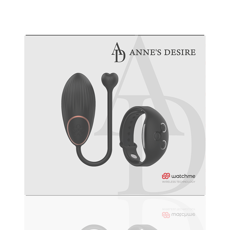 ANNE'S DESIRE - EGG TECHNOLOGIE DE TÉLÉCOMMANDE WATCHME NOIR - 7eme ciel