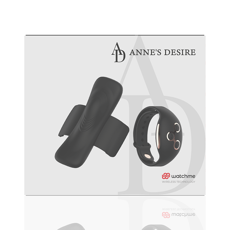 ANNE'S DESIRE - PANTY PLEASURE TECNOLOG A WATCHME NOIR/OR - 7eme ciel