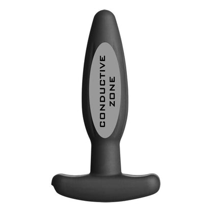 ELECTRASTIM - SILICONE NOIR ROCKER ANAL PLUG PETIT - 7eme ciel
