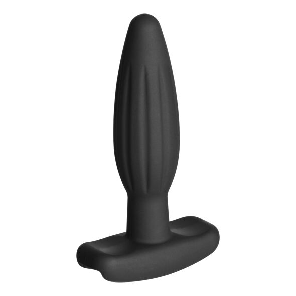 ELECTRASTIM - SILICONE NOIR ROCKER ANAL PLUG PETIT - 7eme ciel