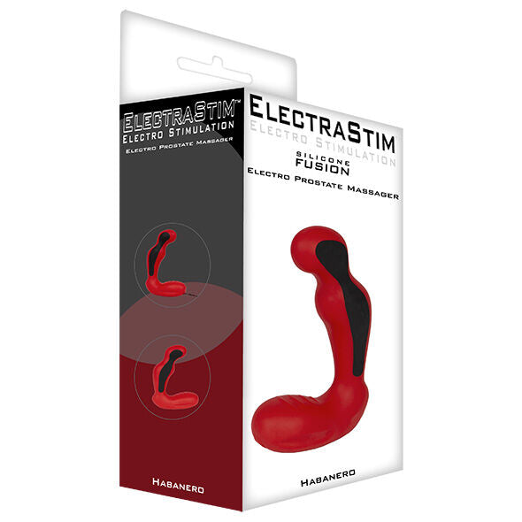 ELECTRASTIM - MASSEUR DE PROSTATE HABANERO SILICONE FUSION - 7eme ciel
